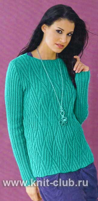 Вяжем спицами свитер для женщин, подборка схем и описаний
