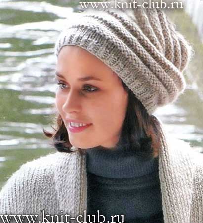 Женская шапка спицами – 87 простых и необычных моделей